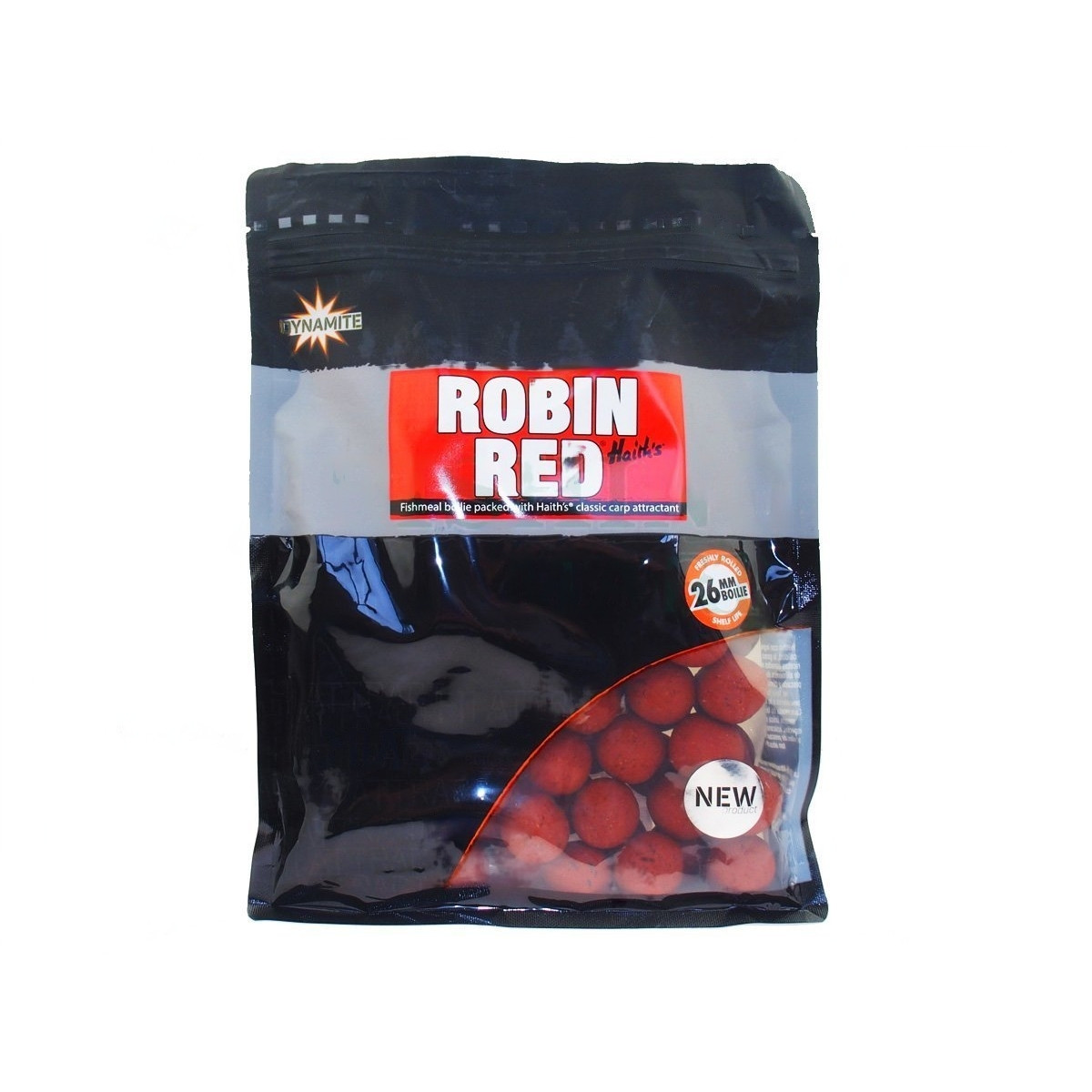 Бойлы насадочные серия BOUNTY SPORT - KRILL / ROBIN RED 10мм